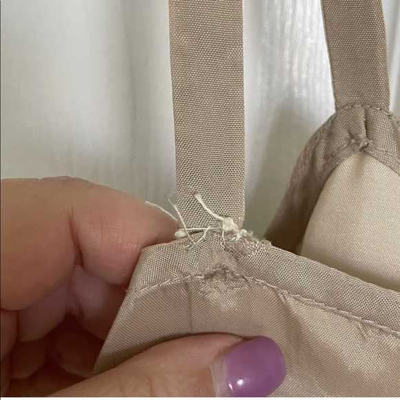 Johnny Was Sleeveless Dress With Slip Contrasting Hem And Trim Fits Like… - Picture 7 of 8